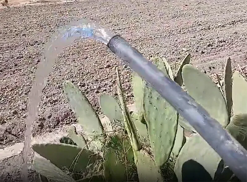Sunshine illuminates the Andes! Handuro solar water pump delivers clean water to Bolivian households