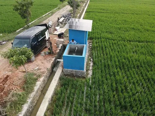 HANDURO in Indonesia | Solar Pump for Rice Field Irrigation