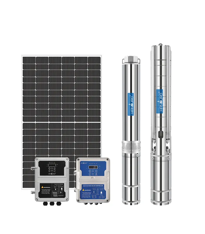 Bomba Submersível Solar DC 